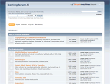 Tablet Screenshot of kartingforum.fi